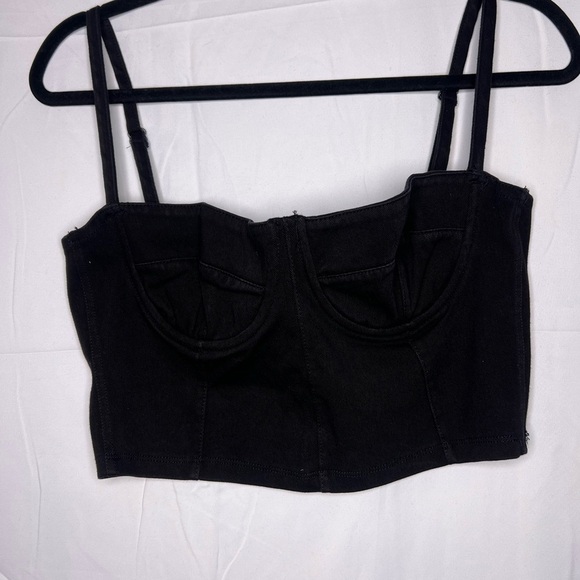 Good American Sculpt Bustier - Black (Medium) - Picture 3 of 8